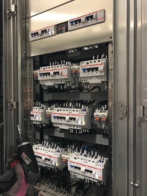 Quadro comando pulsantiera